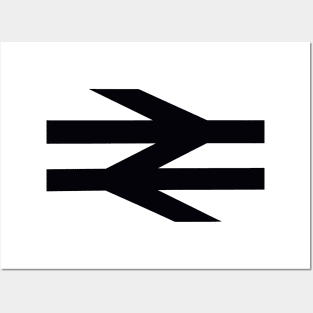 British Rail Double Arrow logo Posters and Art